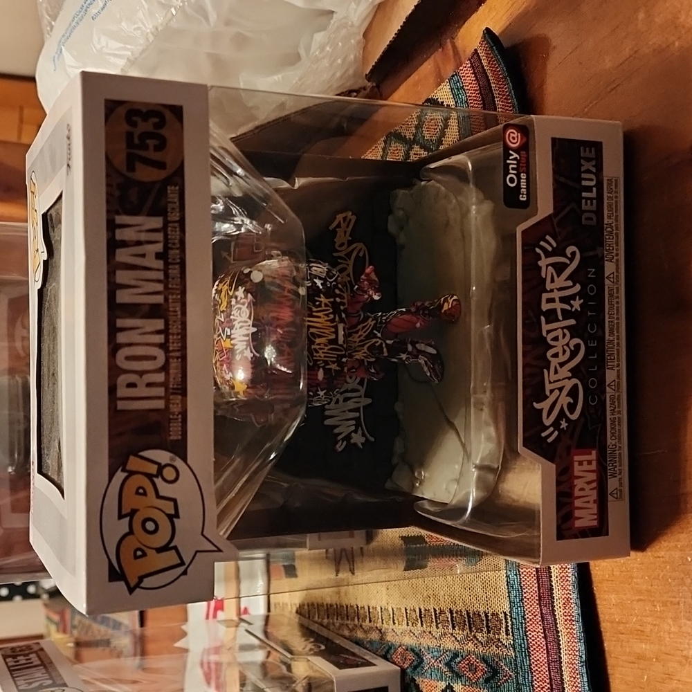 Street Art Iron Man funko pop #753